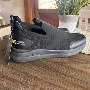 NWT FitVille BriskWalk Slip On Diabetic Plantar Fasciitis Mens 13EW Extra Wide